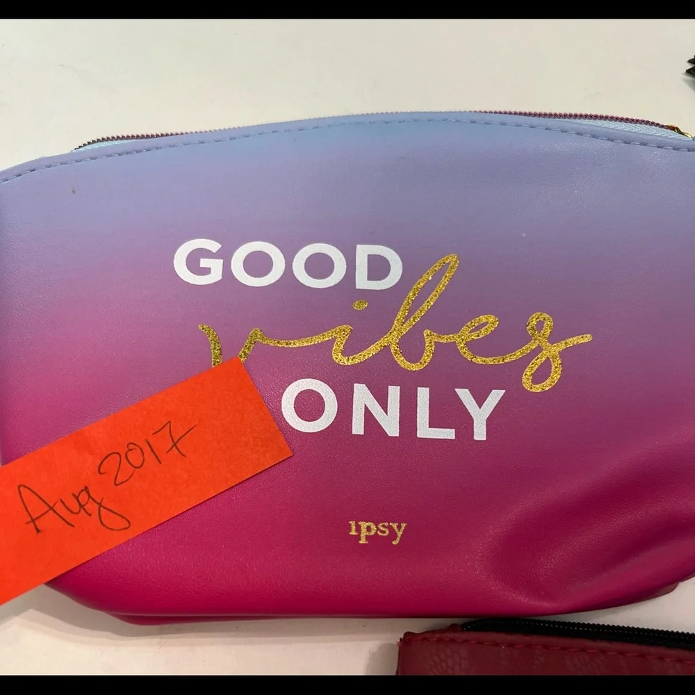 Ipsy Cosmetics Bags- Set of 3